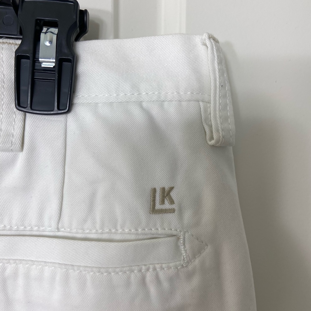 NEW Life Khaki Men’s solid white straight leg relaxed khaki casual pants‎ 40x32 - Picture 4 of 8